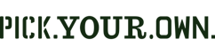 PICK.YOUR.OWN. Logo