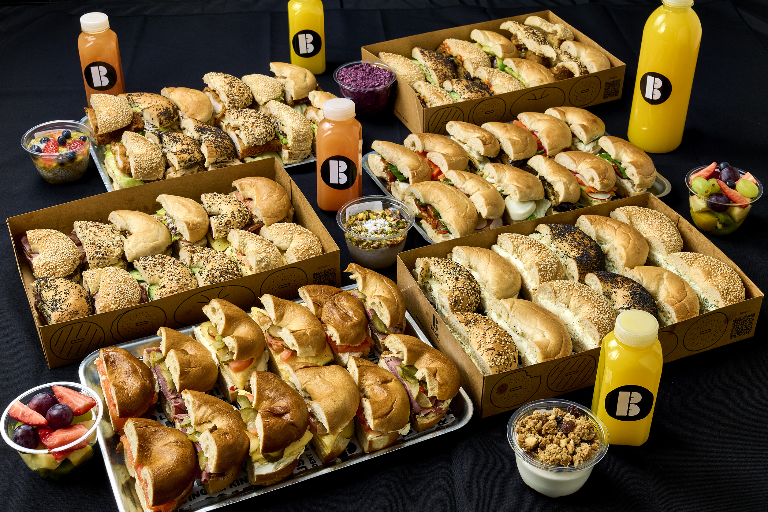 B Bagel Platters Camden