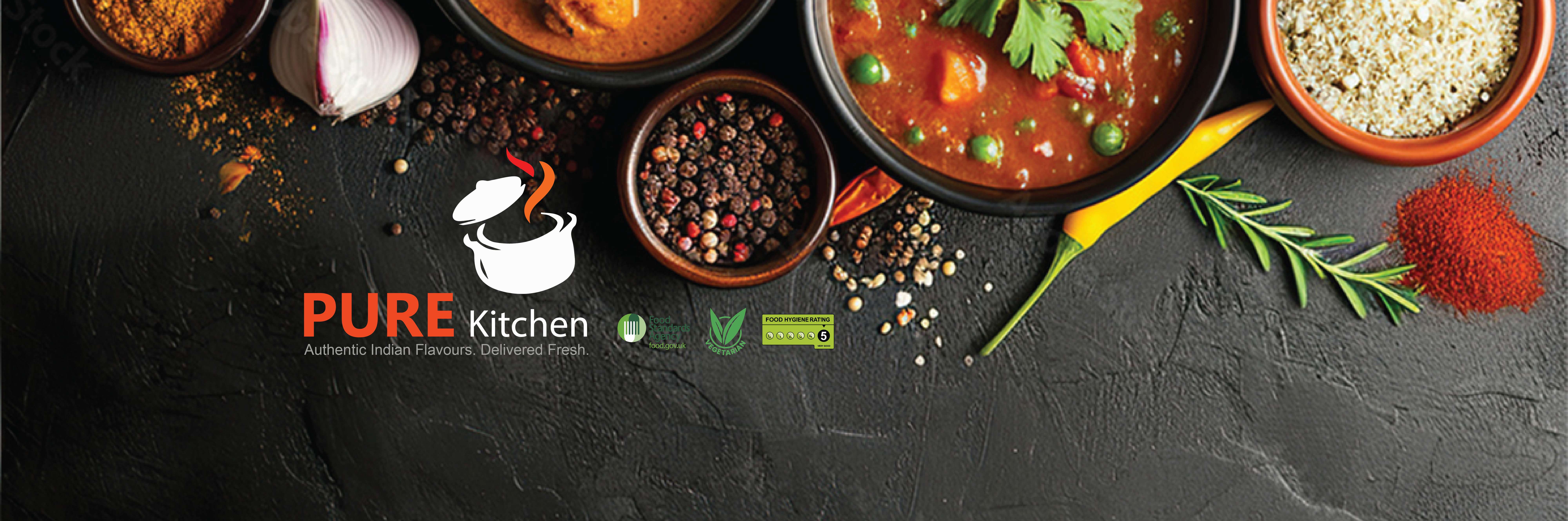 Pure Kitchen - Authentic Indian flavours. Delivered fresh.