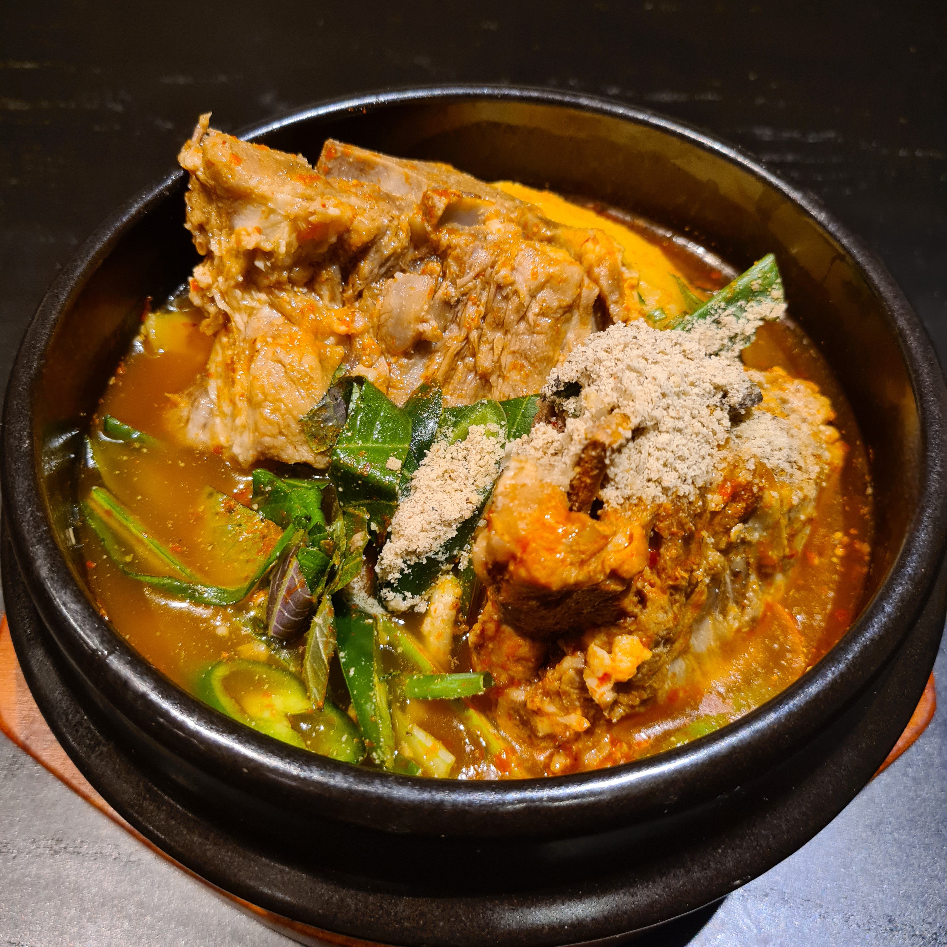 3KOBROS | Gamja Tang🌶️ with Rice - Order Online | 3KOBROS Korean ...