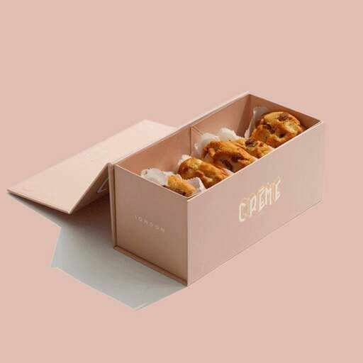 Crème London Cookies, Box of Six Christmas gift for your daughter